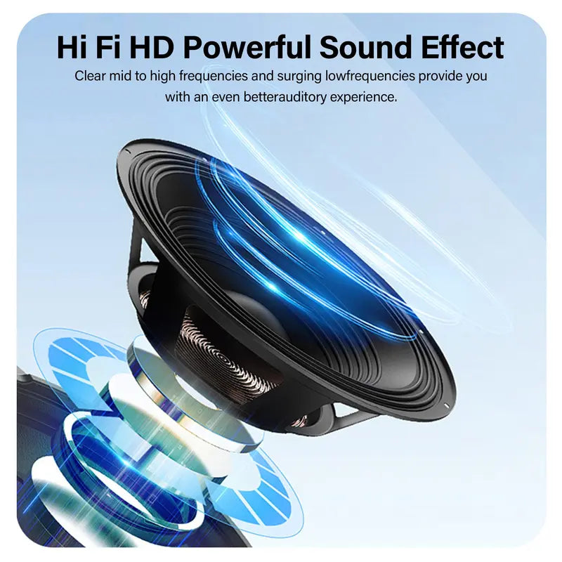 HDM M3 10000mAh Power Bank with Touch Screen and Speaker