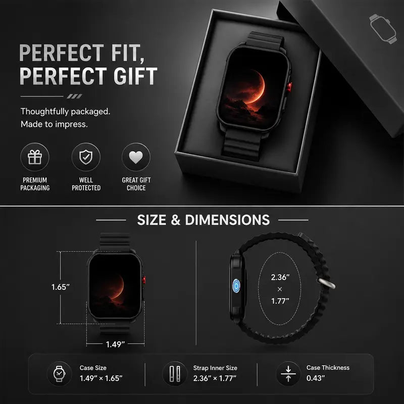 Women's HDM Smartwatch Slim with HD Screen and Bluetooth Calling
