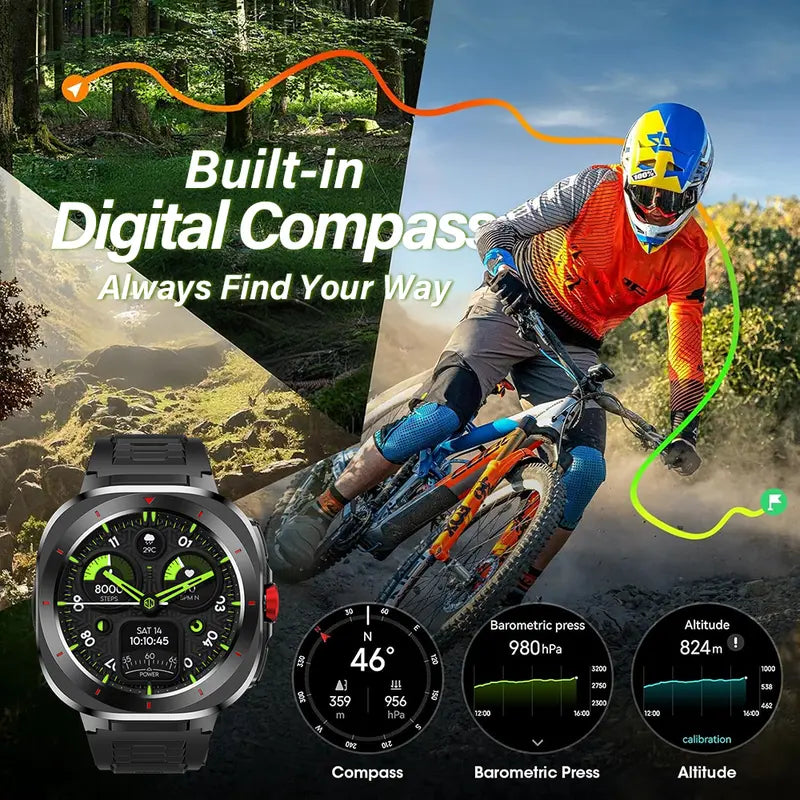 HDM Adventure Smart Wristwatch - 1.39