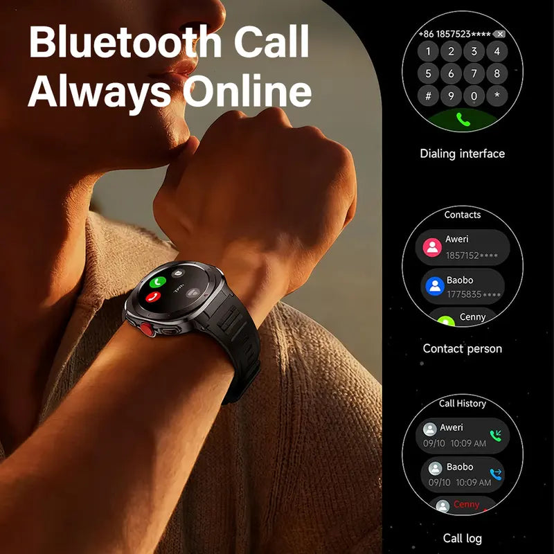 Ultra HD 1.39" Oval Smart Watch Bracelet