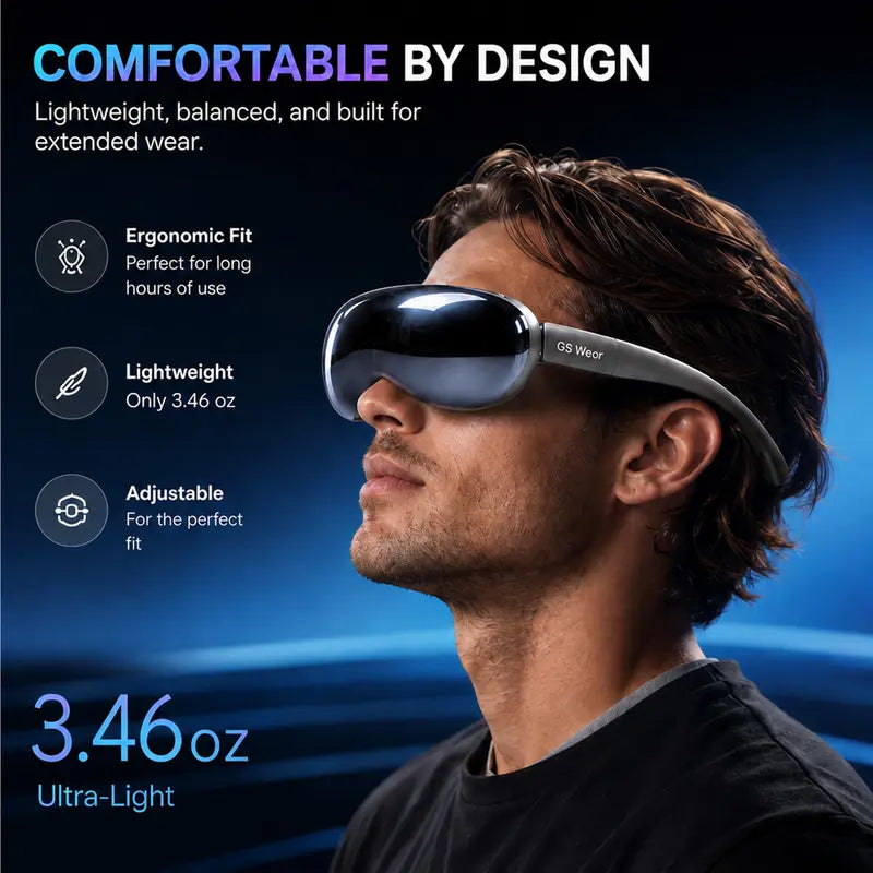 Vision MINI Smart Glasses 1.8" LCD