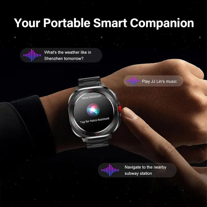 Ultra HD 1.39" Oval Smart Watch Bracelet